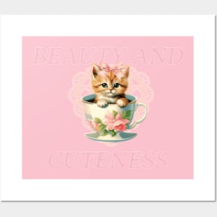 Beauty and Cuteness Coquette Aesthetic Posters and Art